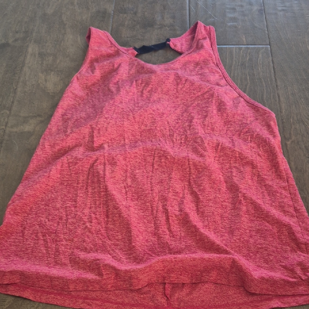 Beyond Yoga Heathered Pink Tank Top